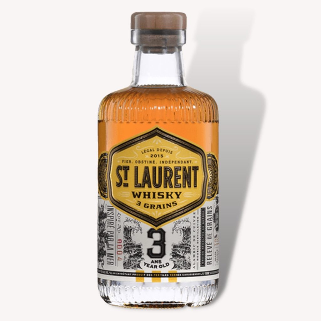 Whiskey 3 grains Saint Laurent