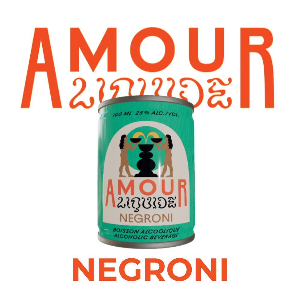 cocktail amour liquide negroni