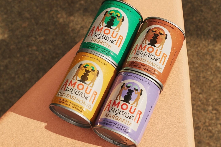 amour liquide cocktails